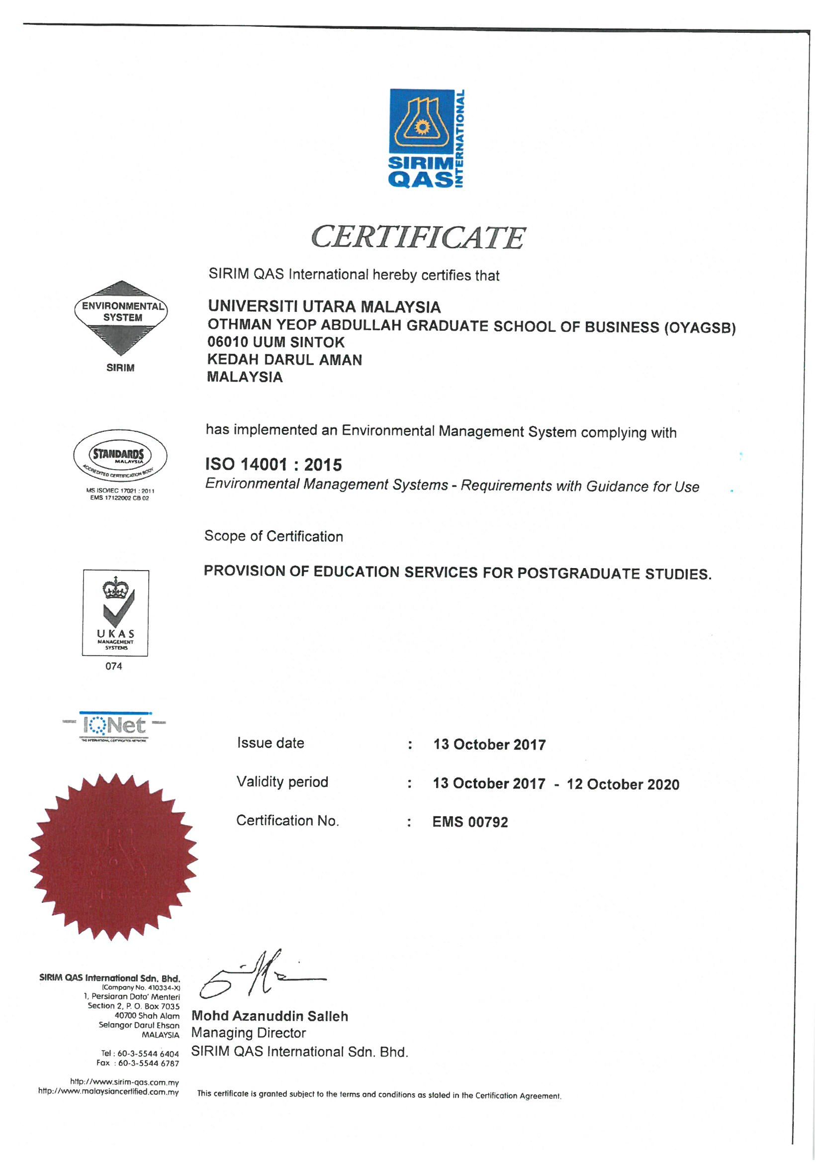ISO 140010-2015